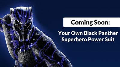 Coming Soon: Your Own Black Panther Superhero Power Suit